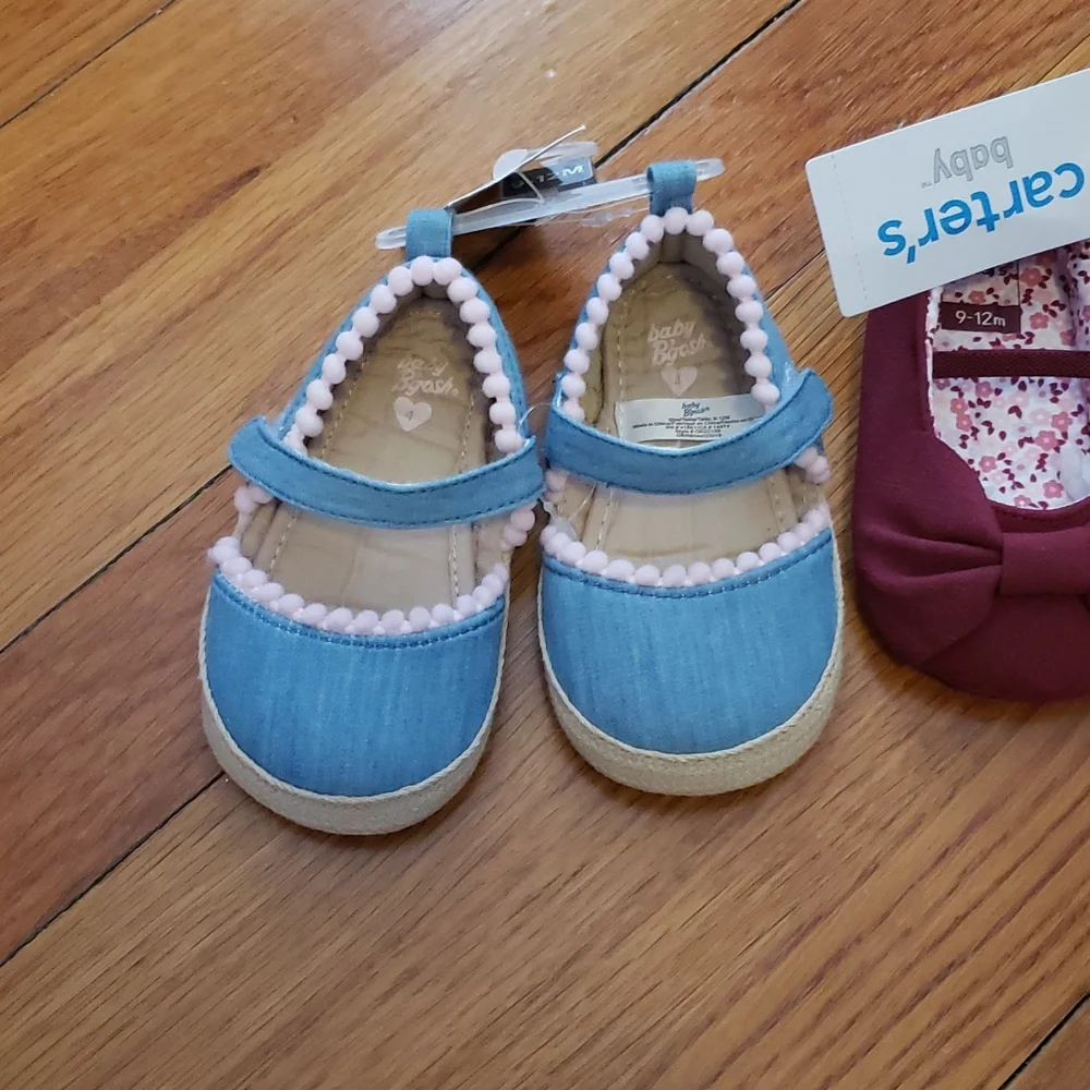NWT baby girl shoes